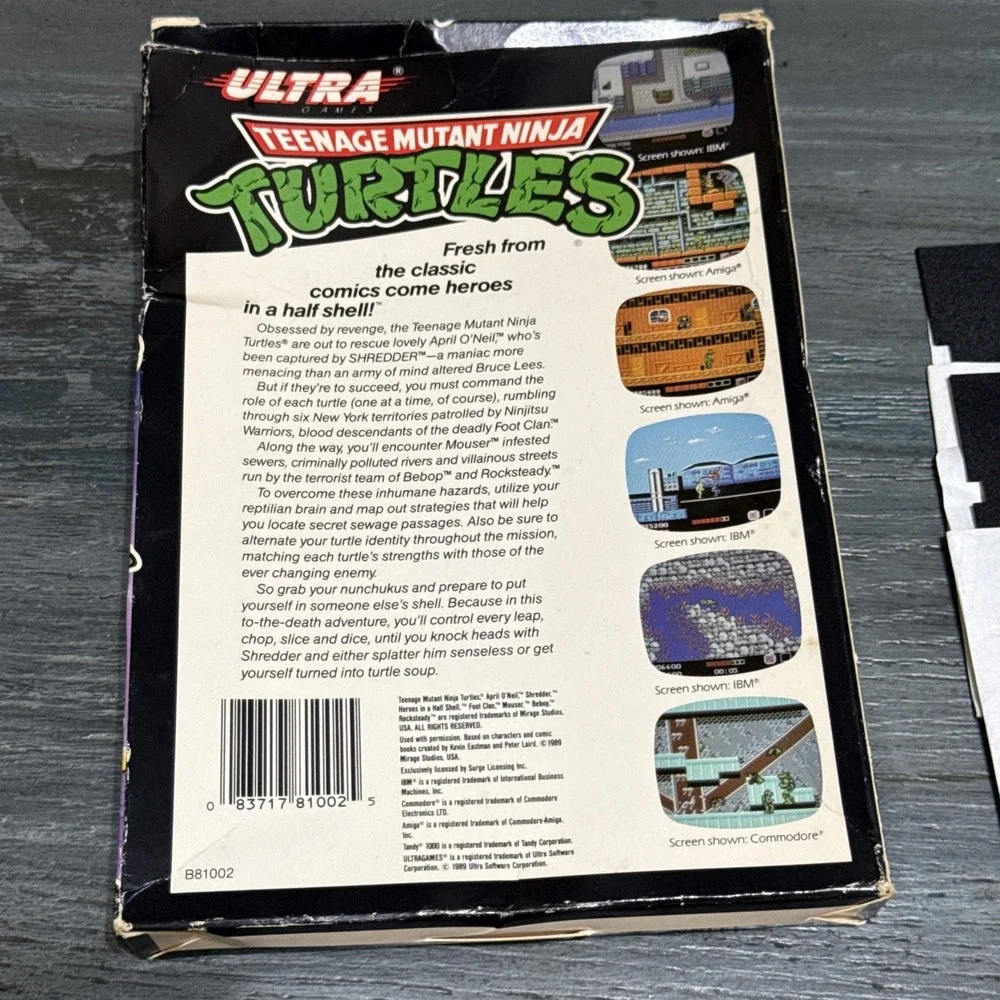 Teenage Mutant ninja turtles 5 1/4